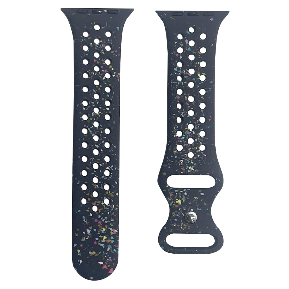 Silicone Band for Apple Watch Ultra Ultra 2 49mm Series 9 8 7 45mm SE (2023) SE (2022) 6 5 4 SE 44mm 3 2 1 42mm Pattern Watch Strap Silicone Band for Apple Watch Ultra Ultra 2 49mm Series 9 8 7 45mm SE (2023) SE (2022) 6 5 4 SE 44mm 3 2 1 42mm Pattern Watch Strap